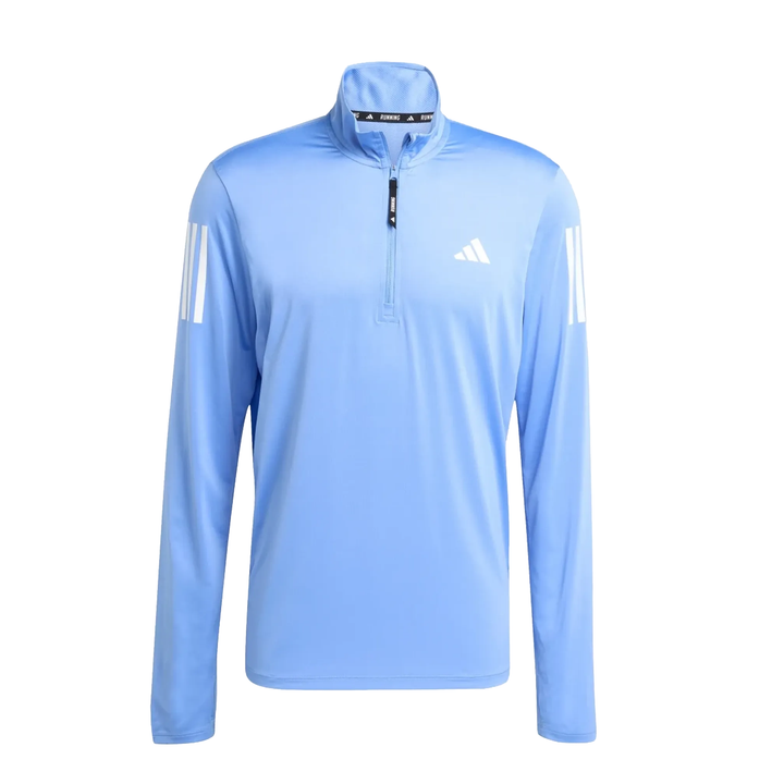 Adidas Mens Own The Run Half-Zip - Blue Fusion