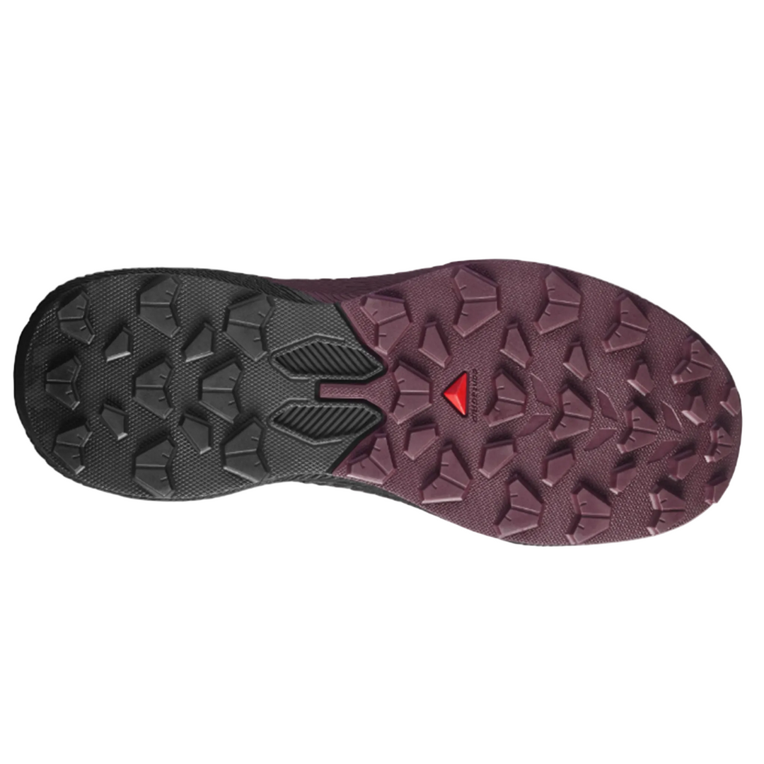 Salomon Womens PULSAR Quiver - Huckleberry/Dragon Fire - Trail - AW26