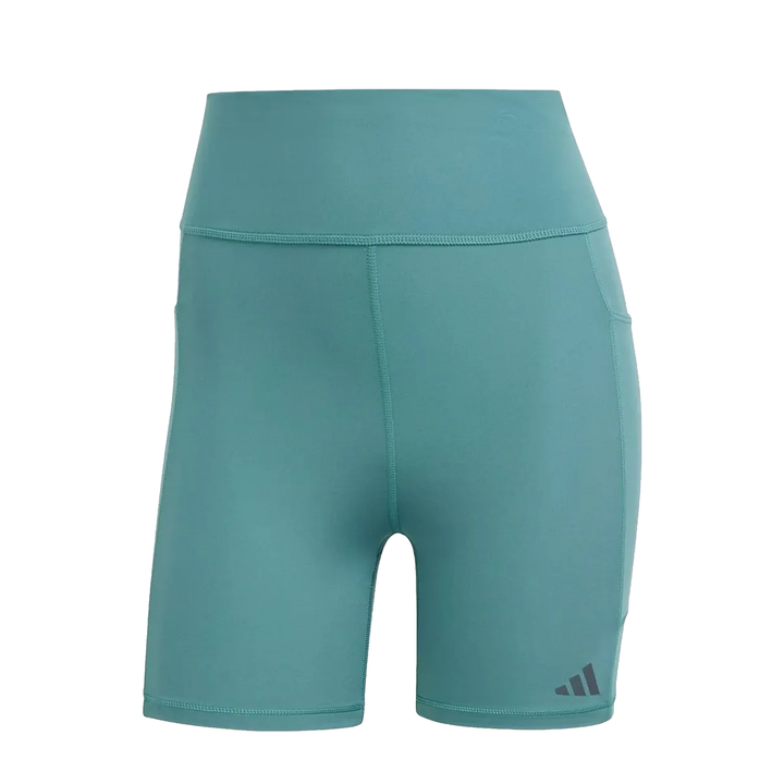 Adidas Womens Own The Run 5" Shorts - Teal
