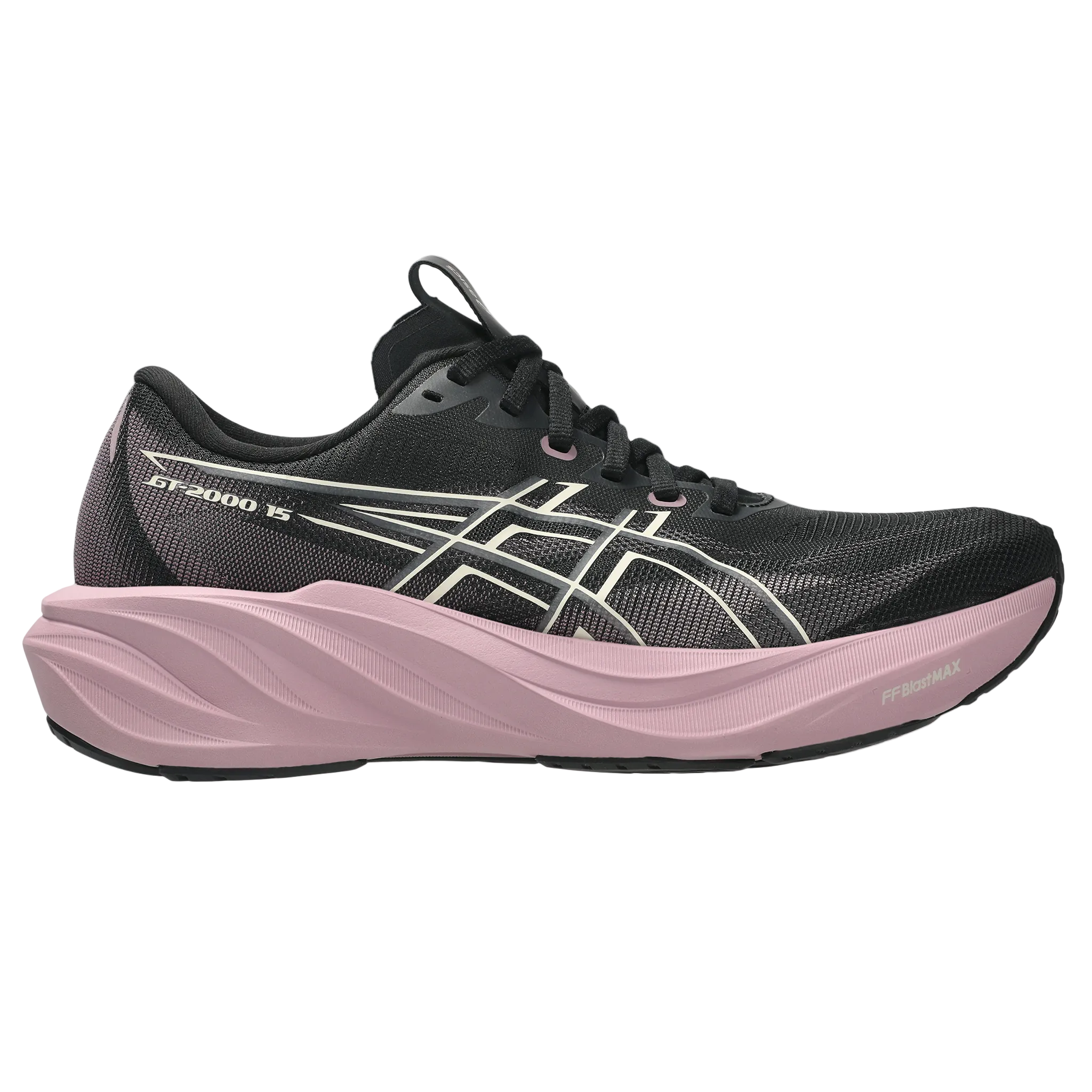 Asics Womens GT-2000 15 - Black/Taro Purple - Stability - AW26