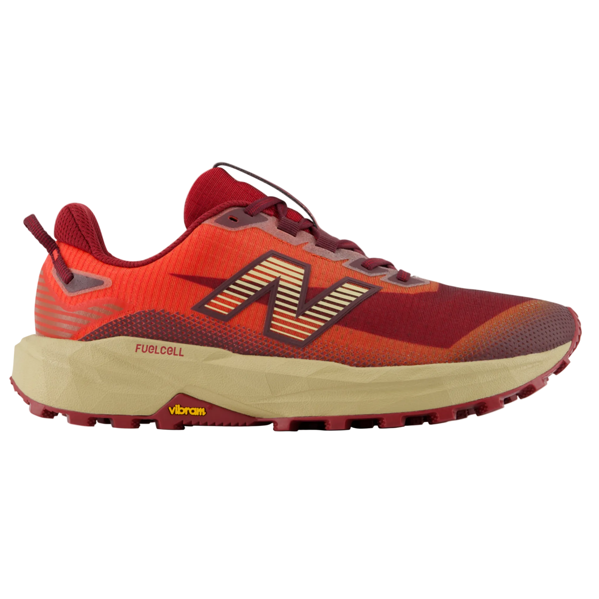 New Balance Mens Fuelcell Rebel Trail - Maple/Neo Flame - Trail - AW26