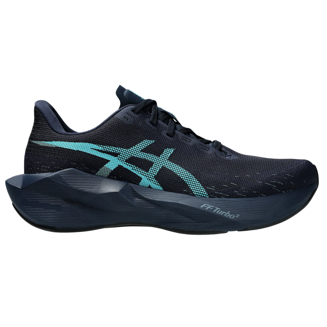 Asics Mens Novablast 6 - Midnight/Energy Aqua - Neutral - AW26