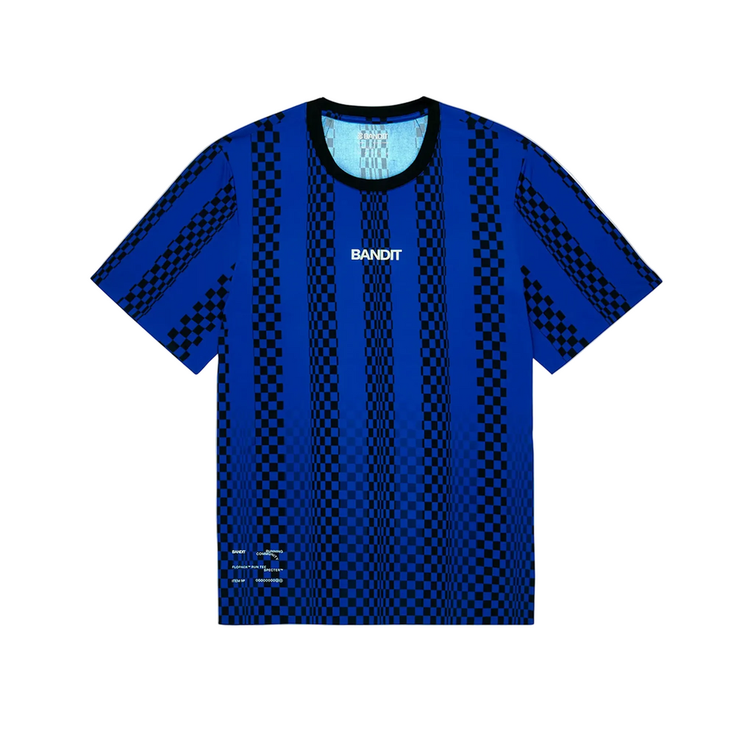 Bandit Men's Specter Performance Tee with Flopack - Bauhaus Blue - AW26
