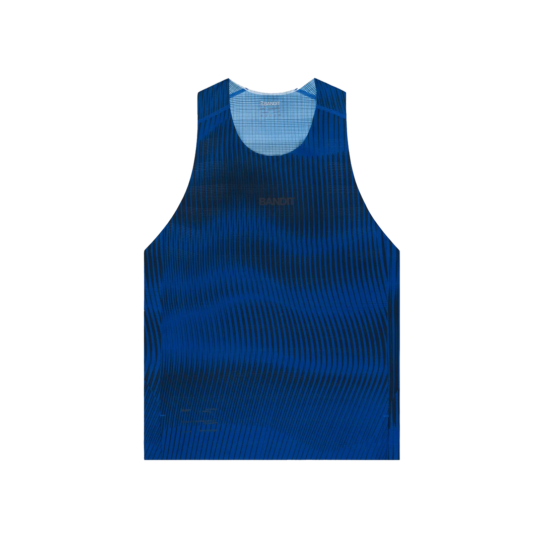 Bandit Men's CoolGrid Training Singlet with Flo pack - Bauhaus Blue - AW26