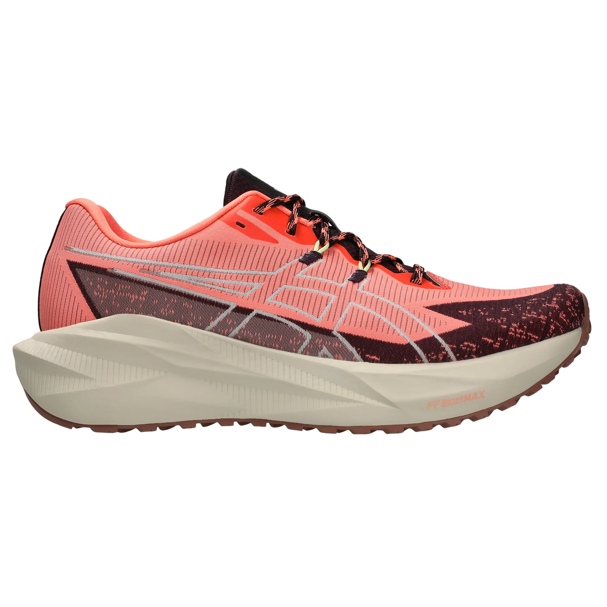 Asics Mens Blazeblast - Sun Coral/Dark Aubergine - Neutral - AW26