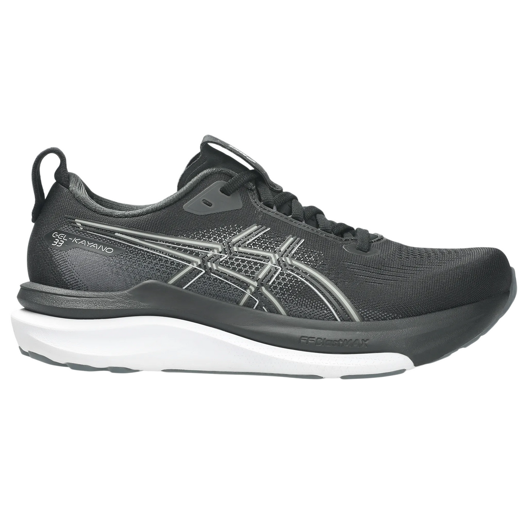 Asics Womens Gel Kayano 33 - Black/White - Stability - AW26