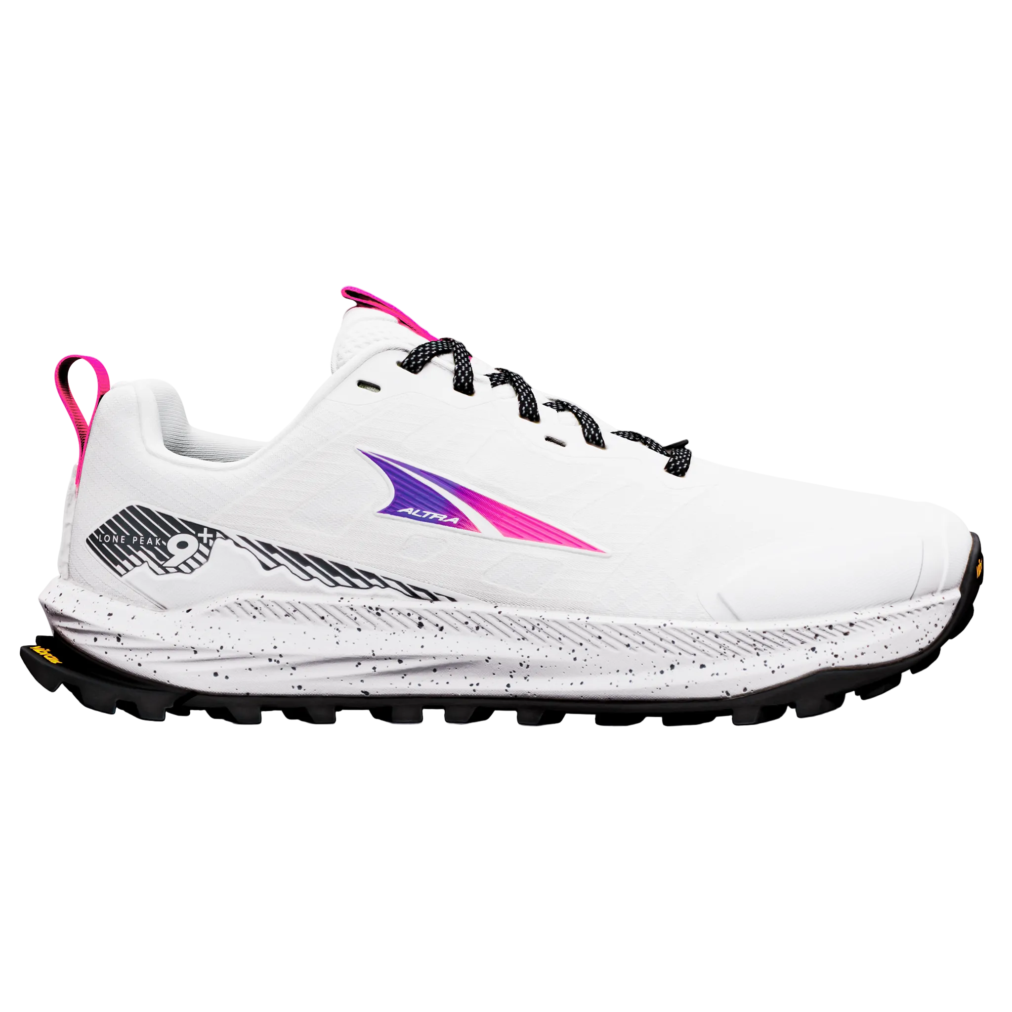 Altra Womens Lone Peak 9+ - Vaporous Grey/Knockout Pink - Trail - AW26