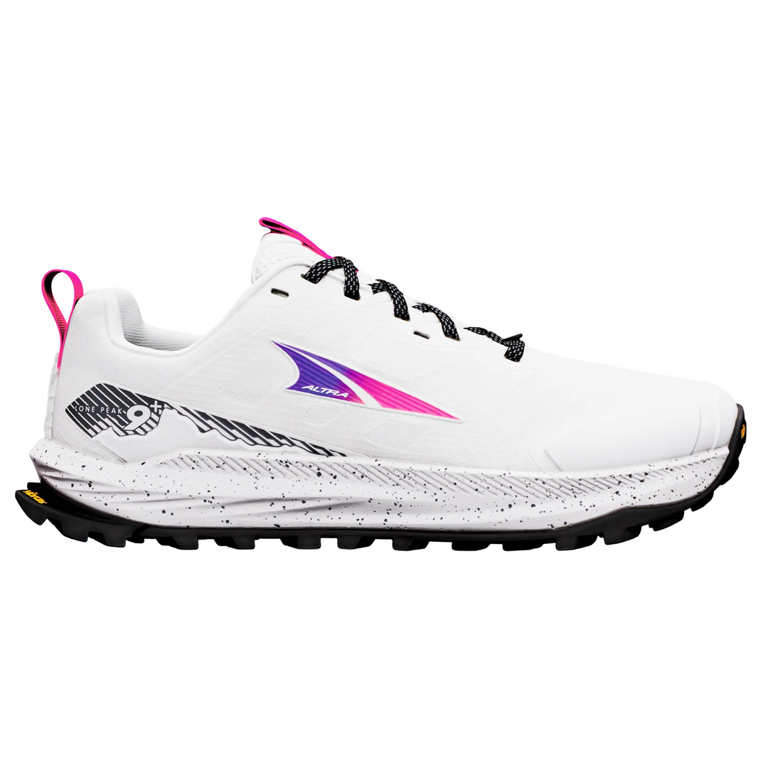 Altra Womens Lone Peak 9+ - Vaporous Grey/Knockout Pink - Trail - AW26