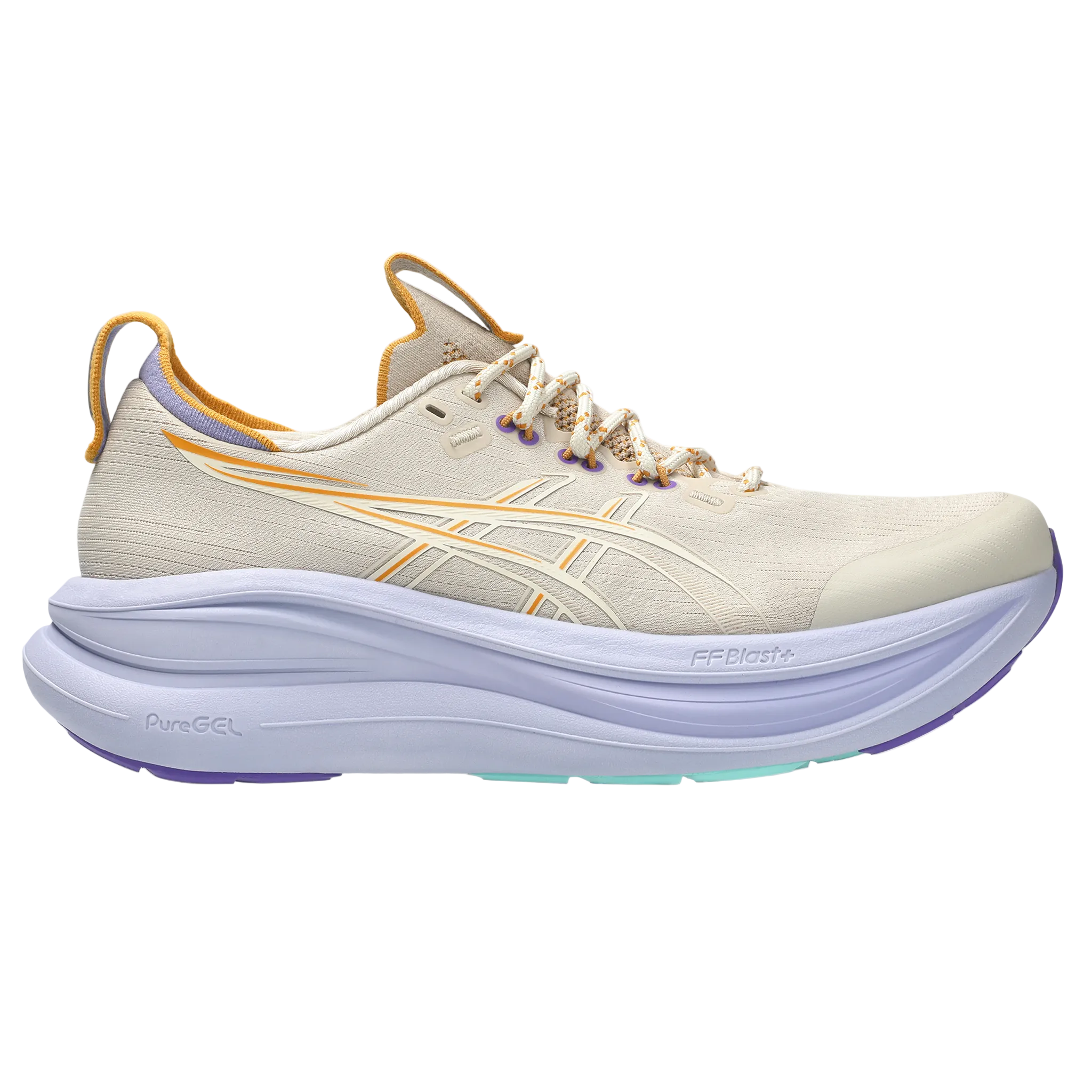 Asics Womens Gel Nimbus 28 TR - Simply Taupe/Fresh Air - Neutral - AW26