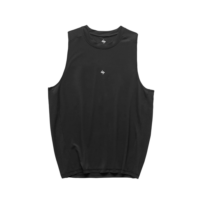247 Represent Mens Numbers Vest - Jet Black - AW26