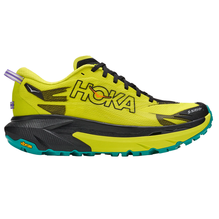 Hoka Mens Mafate 5 - Black/Hoka Citrus - Trail - AW26
