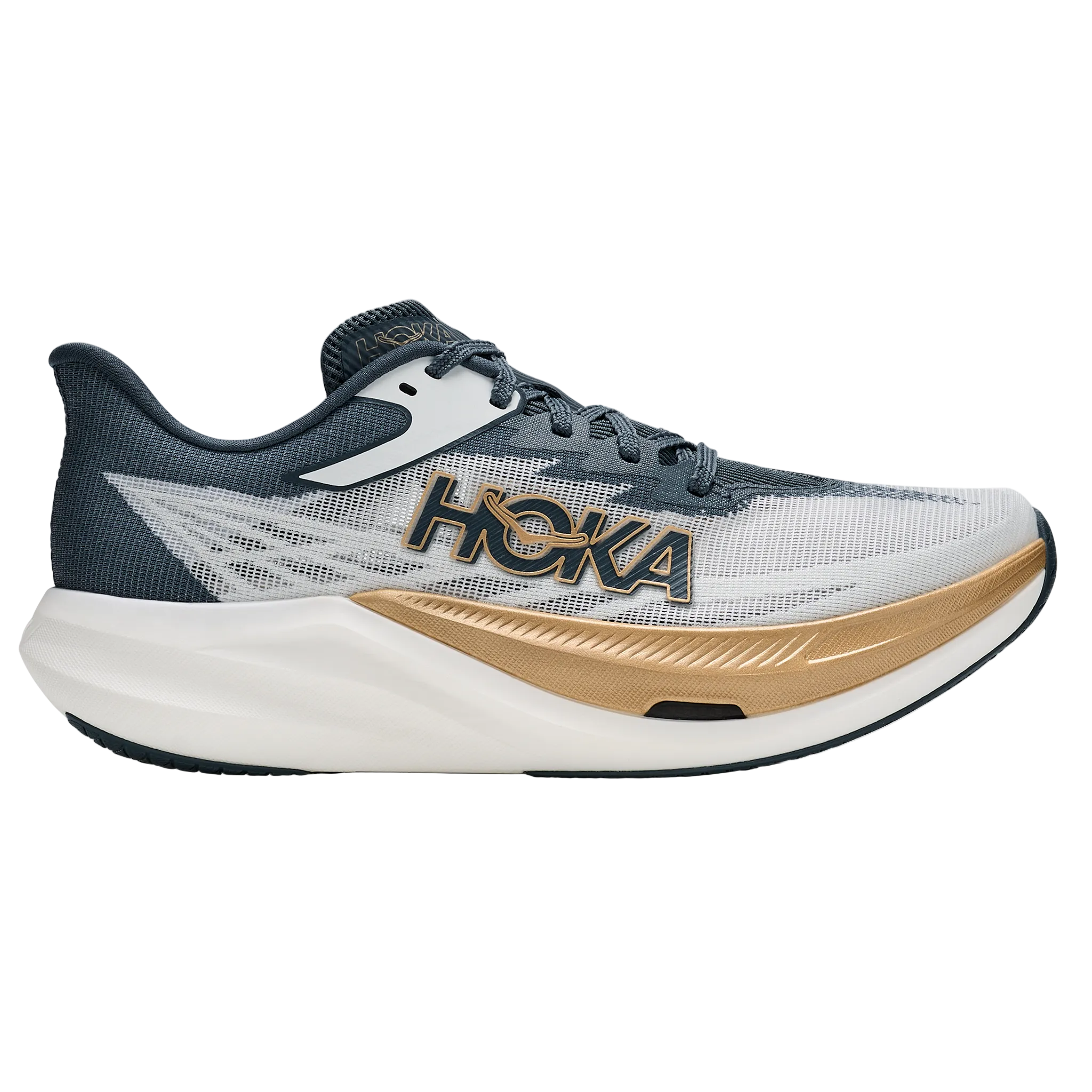 Hoka Unisex Rocket X 3 - Frost/Faded Navy - Neutral - AW26