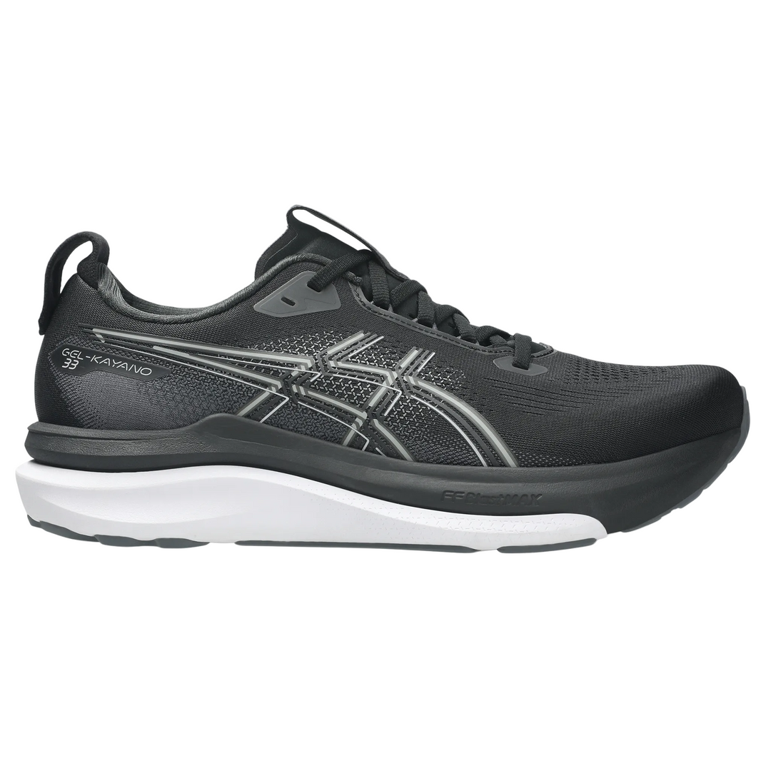 Asics Mens Gel Kayano 33  - Black/White - Stability - AW26
