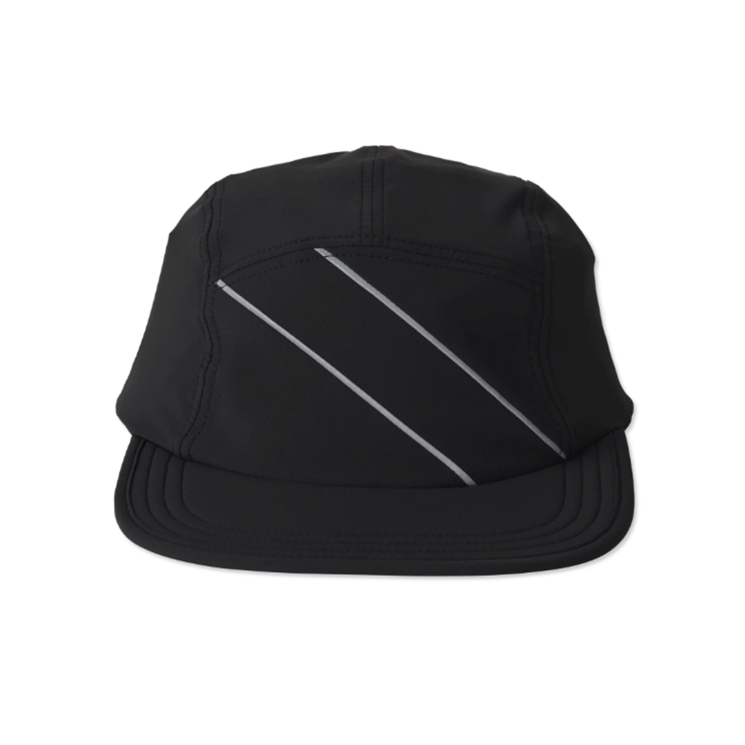 Tracksmith Session Hat – Schwarz/Silber – SS26