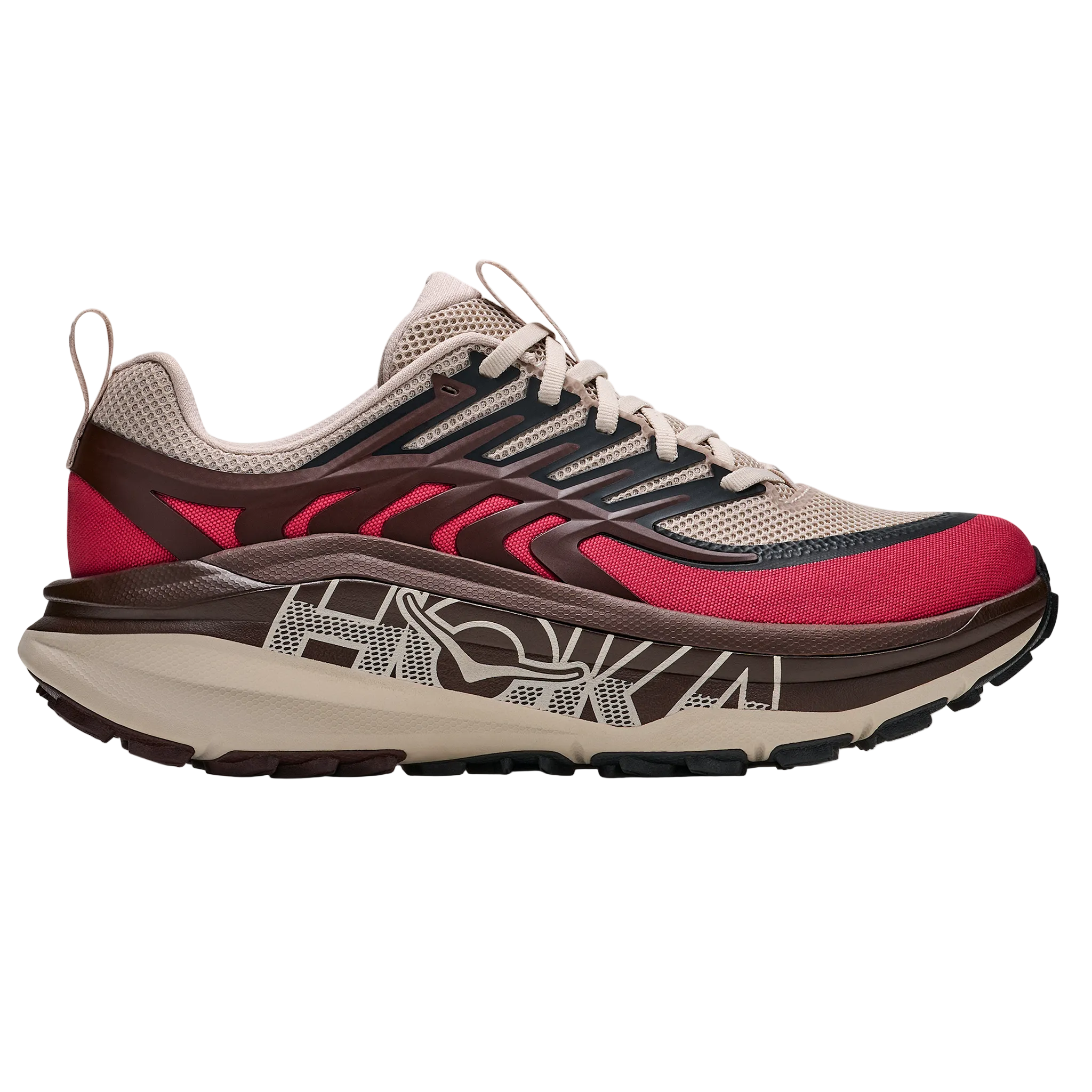 Hoka Mens Stinson 8 - River Rock Grey/Spiced Chocolate - Trail - AW26