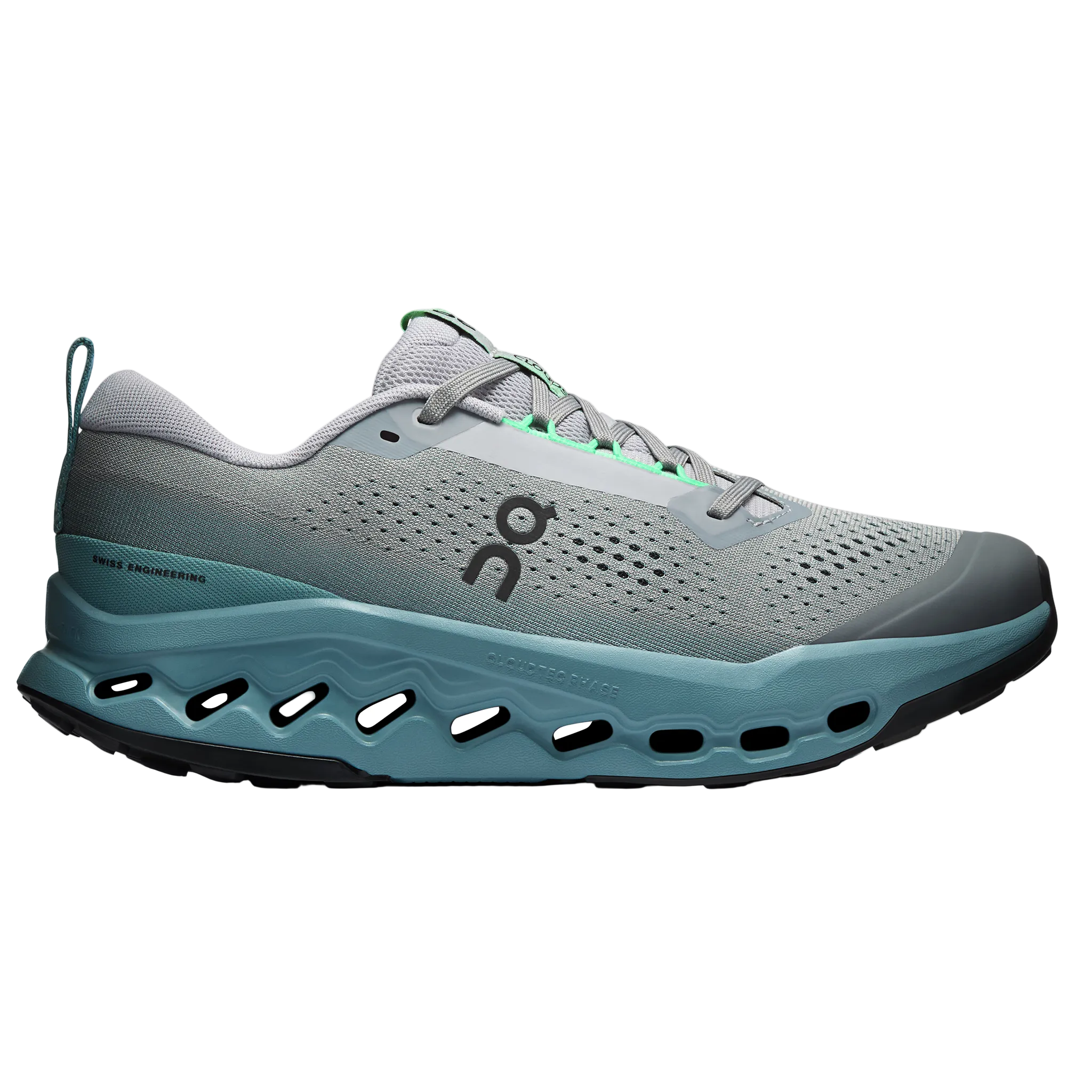 ON Mens Cloudsurfer Trail 2 - Platinum/Tide - Trail - AW26