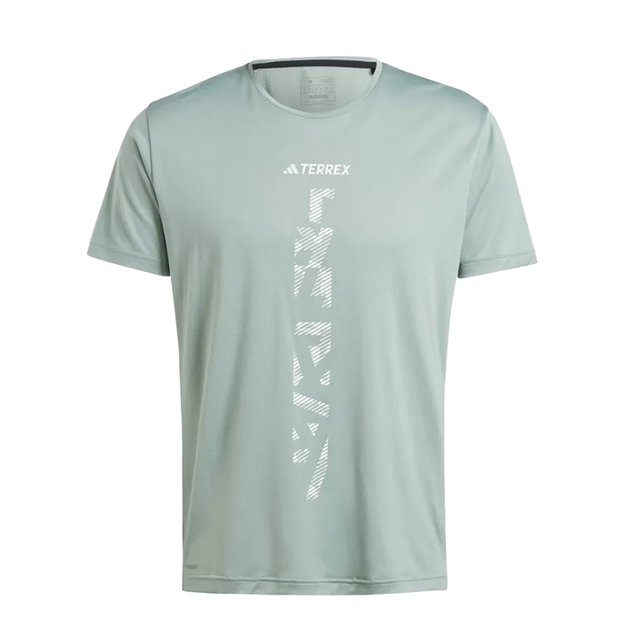 Adidas Mens Terrex Agravic Trail Tee - Green
