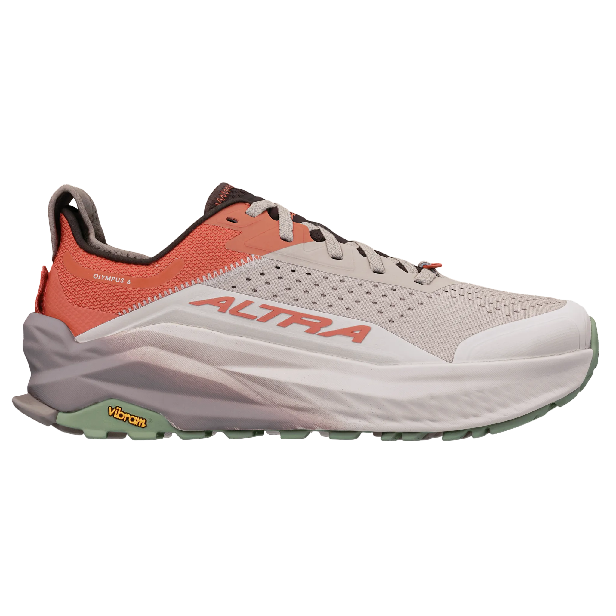 Altra Mens Olympus 6 - Orange/Clay - Trail - SS26