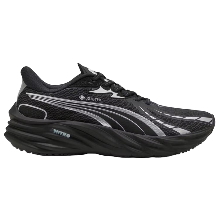 Puma Velocity NITRO 4 GTX Homme - Puma Noir/Puma Argent - Neutre - AW25