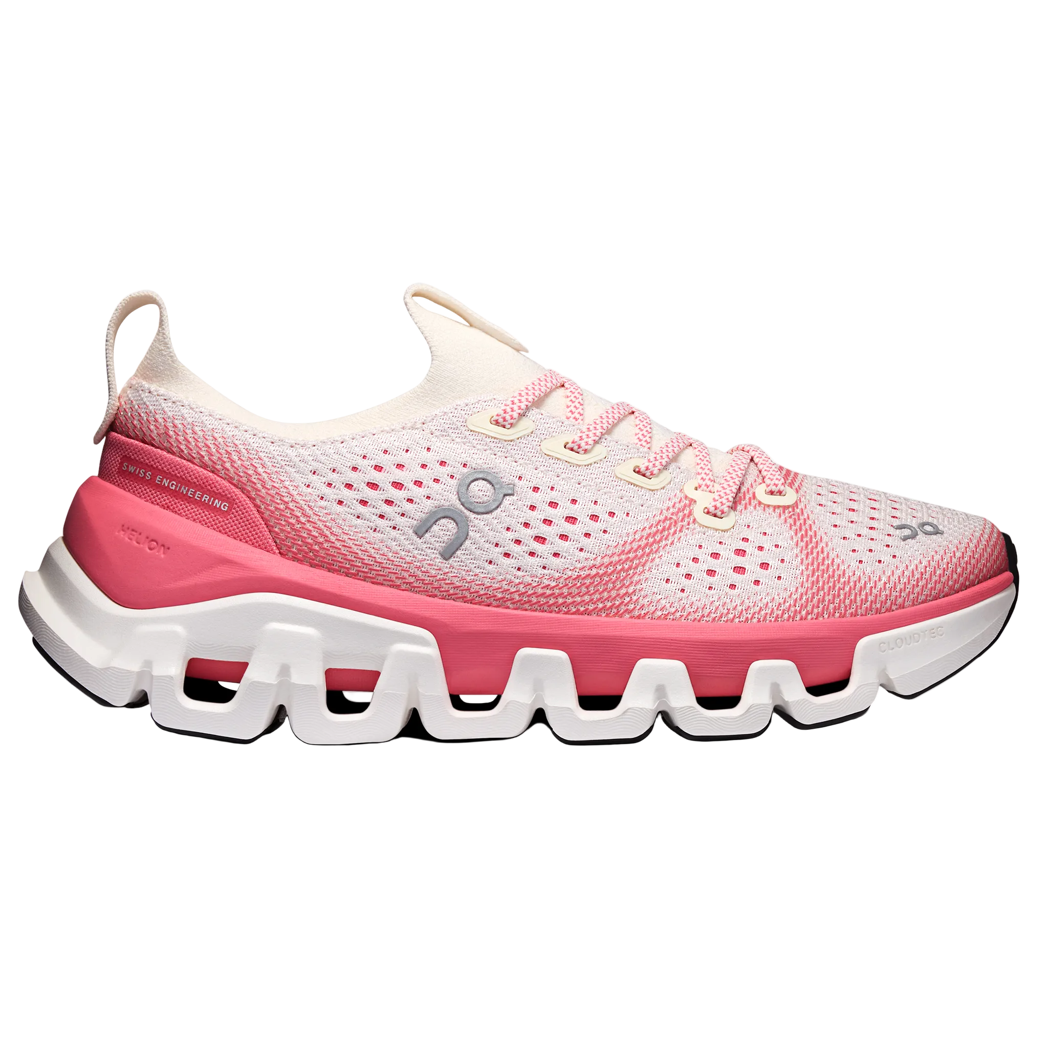 ON Womens Cloud X Tempo - Ivory/Camellia - AW26