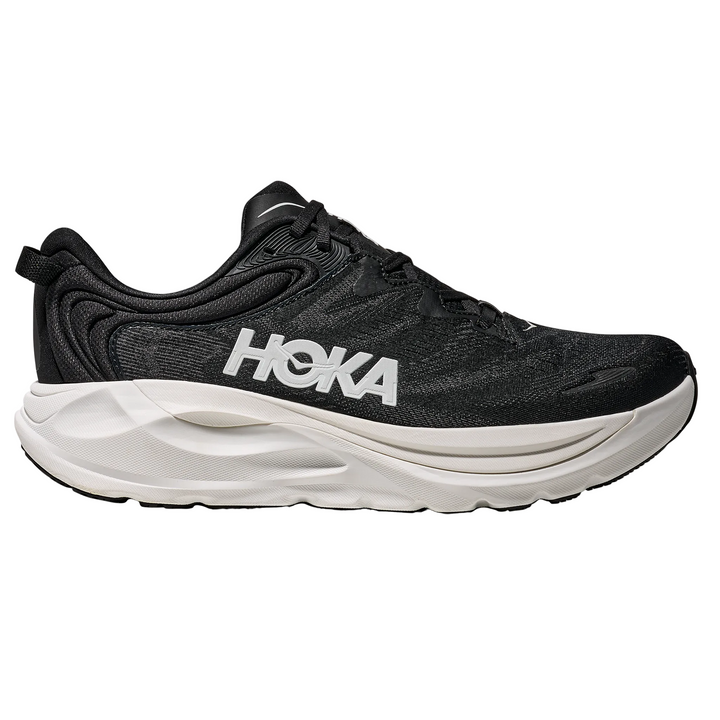 Hoka Hommes Gaviota 6 - Noir/Blanc - Stabilité - SS26