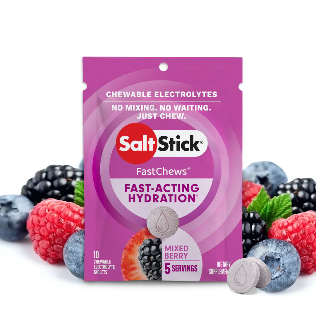 Salt Stick Electrolyte Fast Chews (10 Tablets) - Mixed Berry