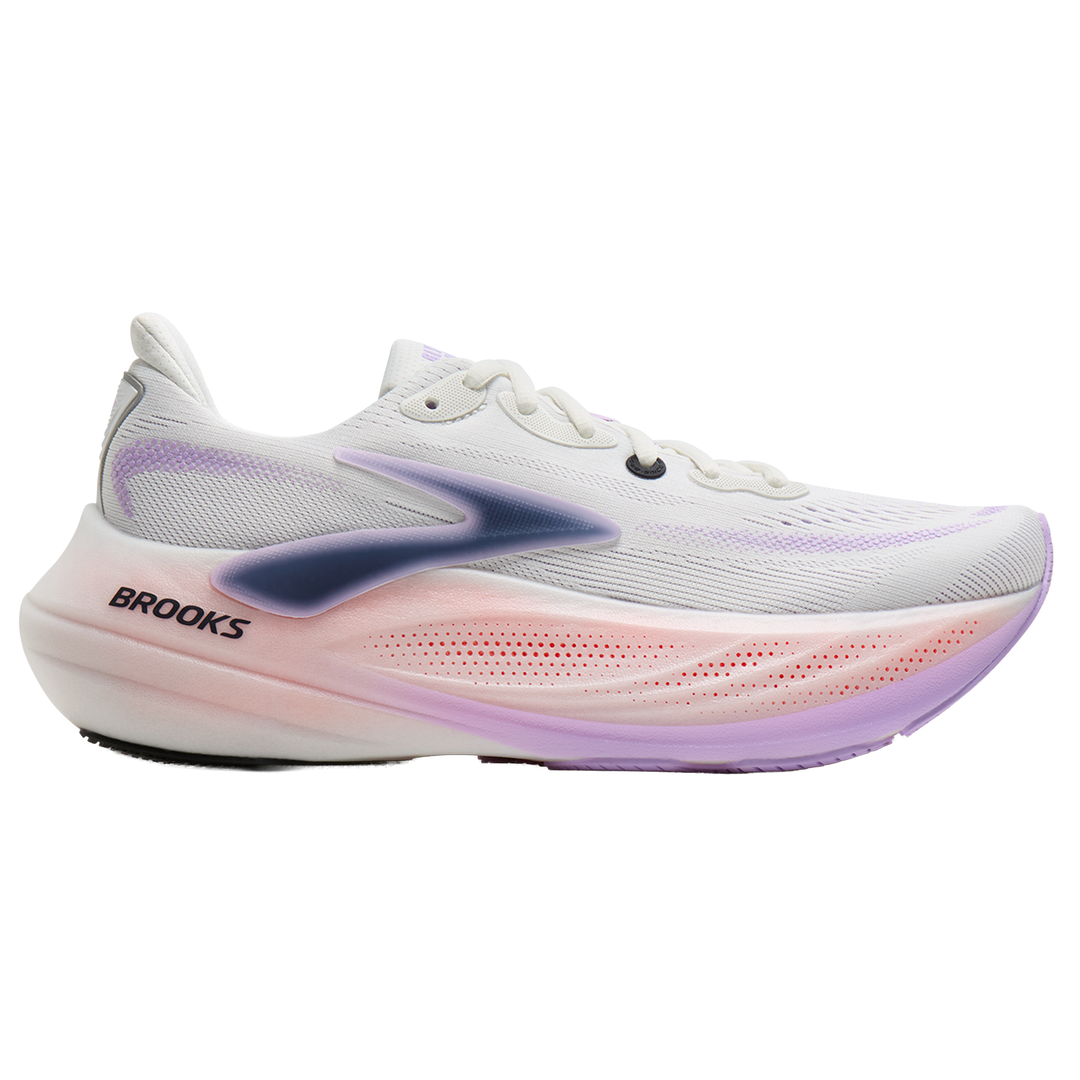 Brooks Womens Glycerin Max 3 - White/Hyper Iris/Coral - Neutral - SS27