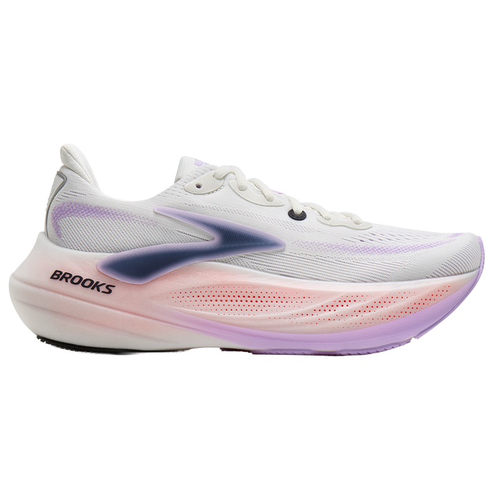 Brooks Womens Glycerin Max 3 - White/Hyper Iris/Coral - Neutral - SS27