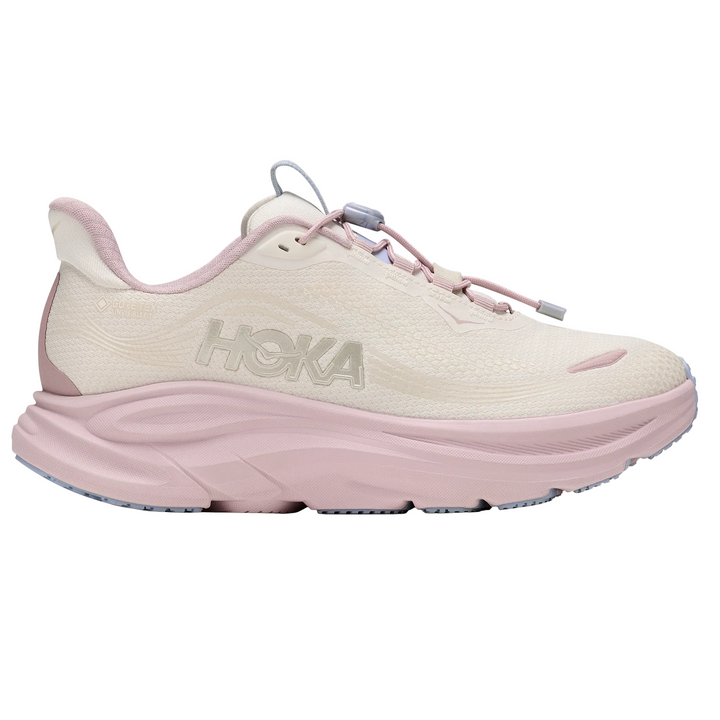 Hoka Womens Clifton 11 GTX GLM - Alabaster/Pink Opal - Neutral - AW26