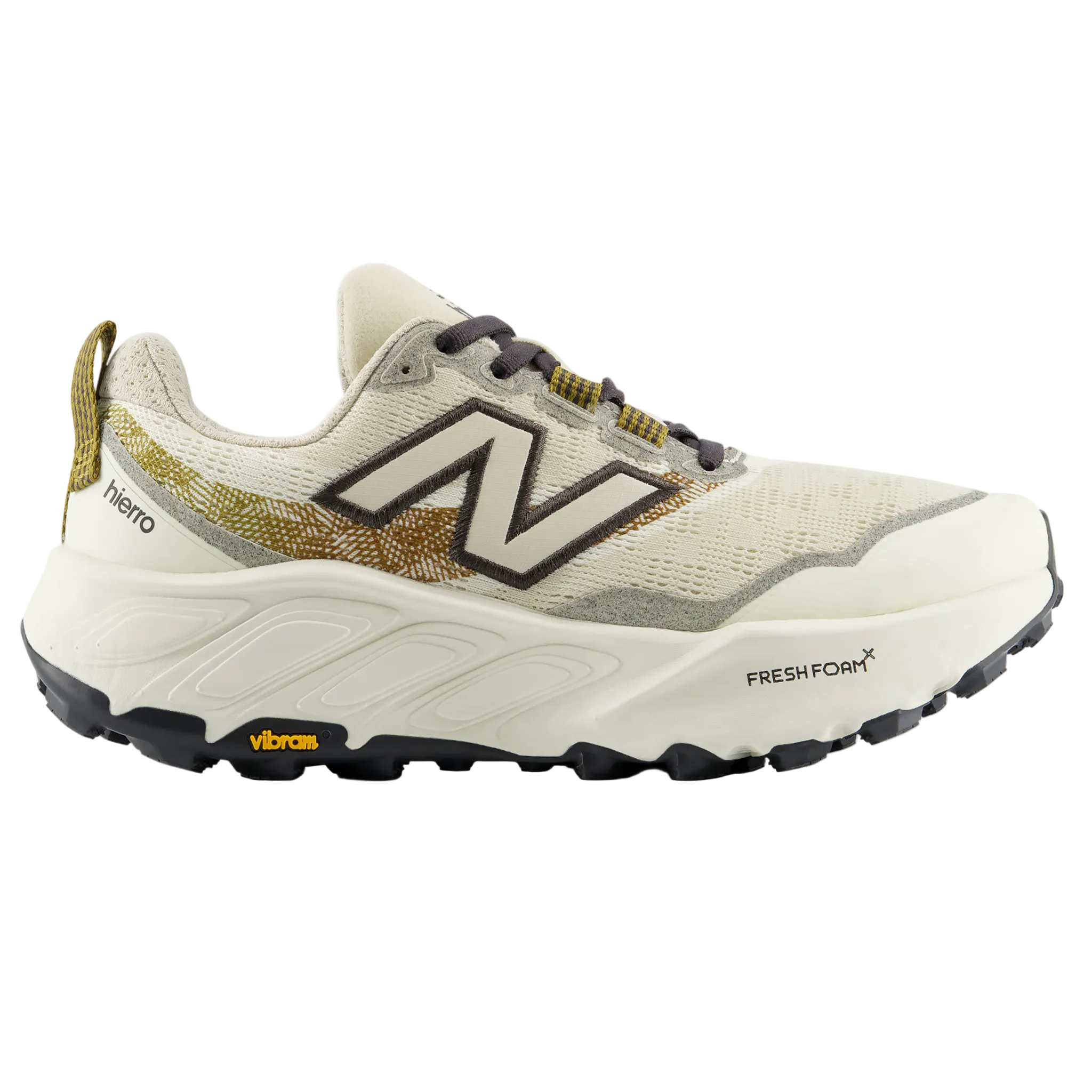 New Balance Womens Fresh Foam Hierro V9 - Angora/Basil Oil - AW26
