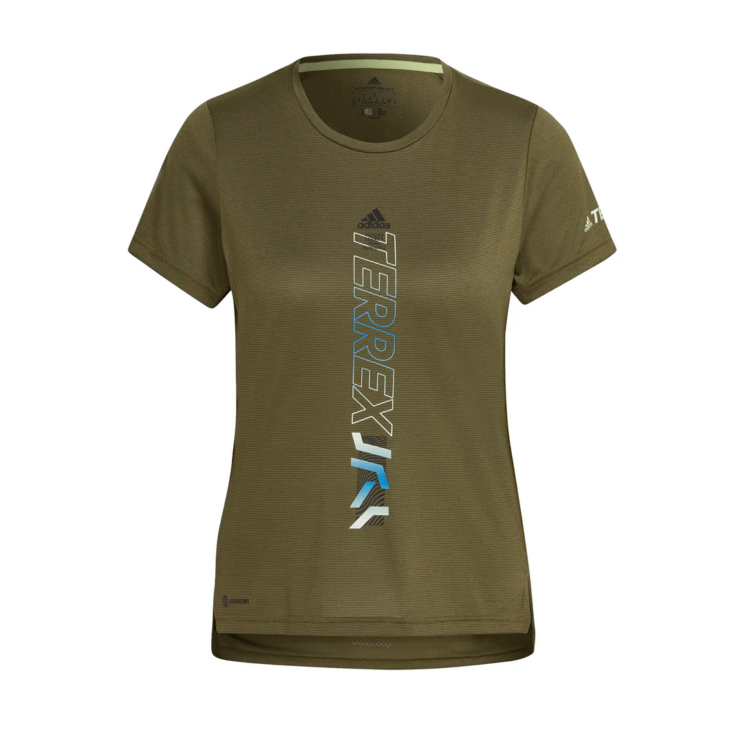 Adidas Womens Agravic Shirt - Olive