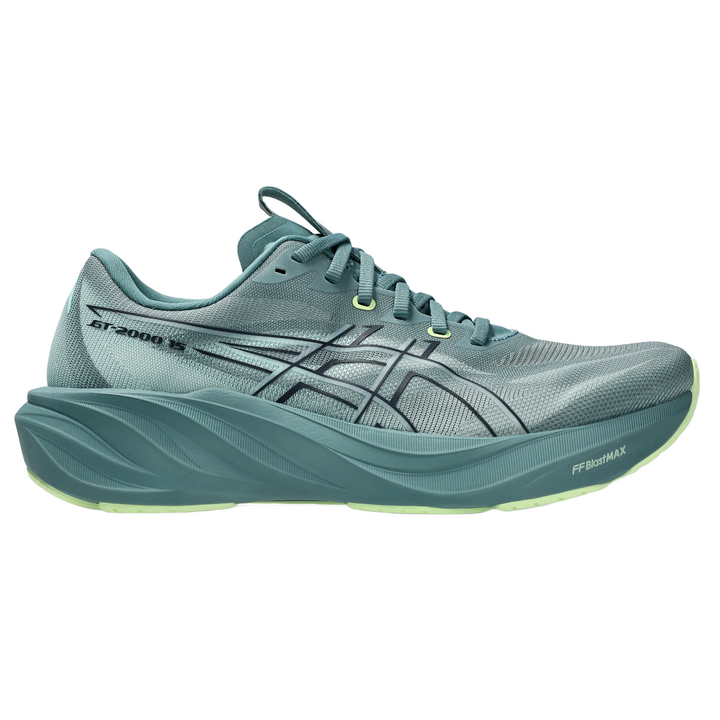 Asics Mens GT-2000 15 - Foggy Teal/Illuminate Yellow - Stability - AW26