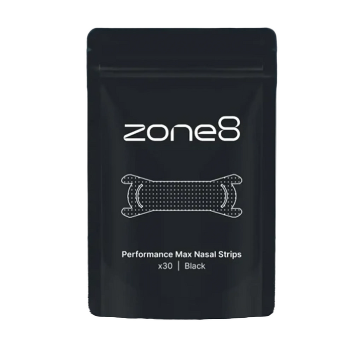 Zone8 Performance Max Nasal Strip - Black - Pack of 30