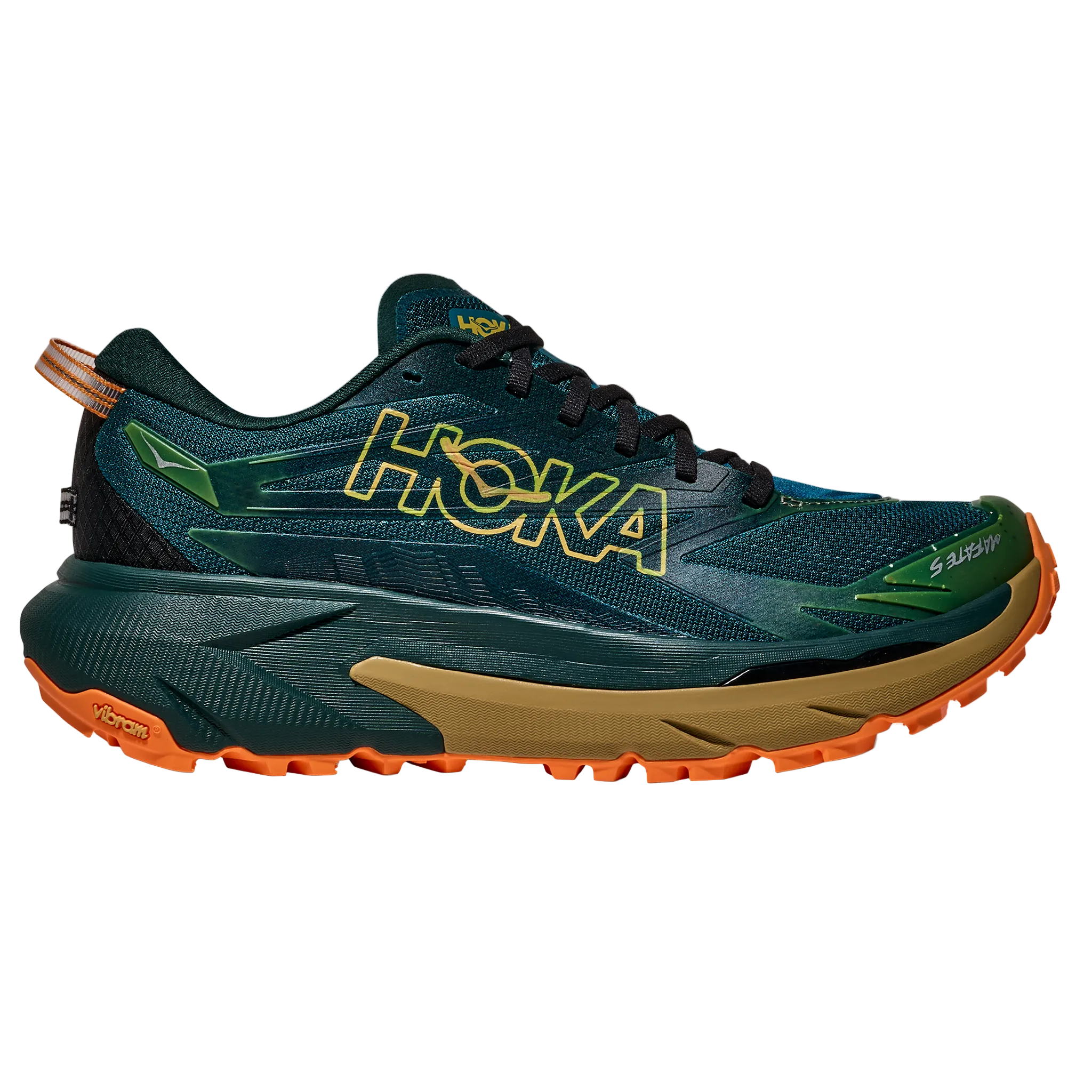 Hoka Mens Mafate 5 - Tidal Wave/Mustard Seed - Trail - SS26