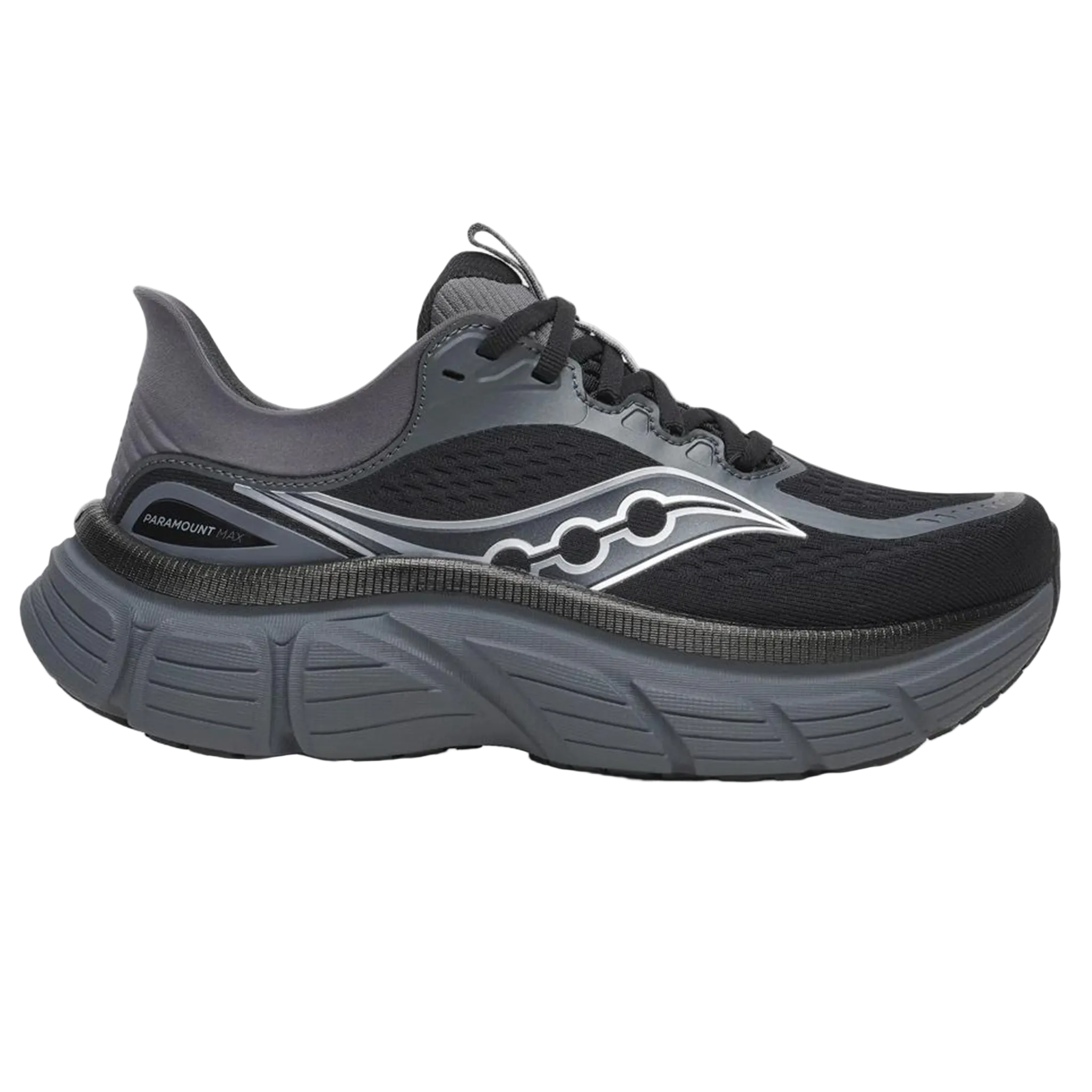 Saucony Womens Paramount Max - Black/Shadow - Neutral - AW26