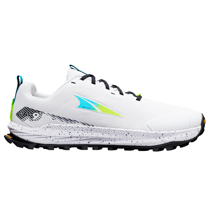 Altra Mens Lone Peak 9+ - White/Blue Fish/Sharp Green - Trail - AW26