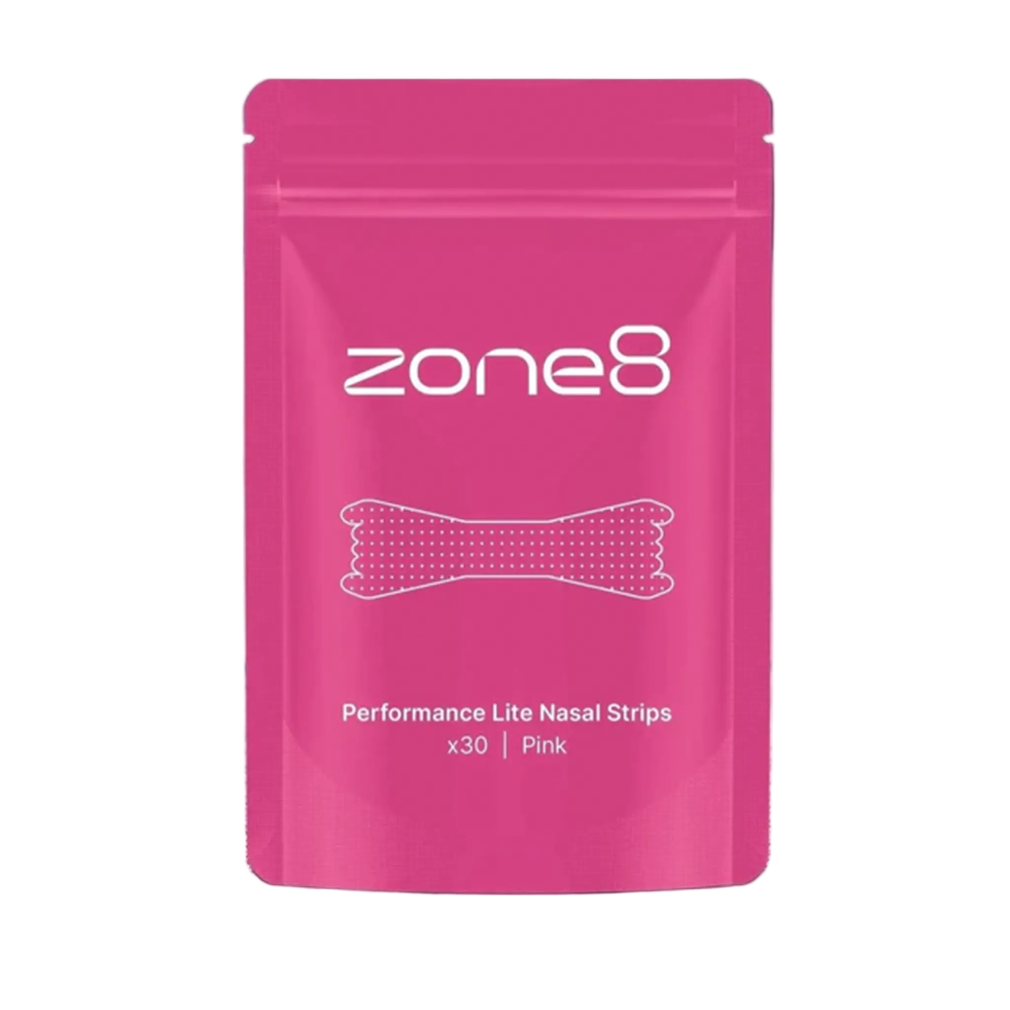 Zone8 Performance Lite Nasal Strip - Pink - Pack of 30