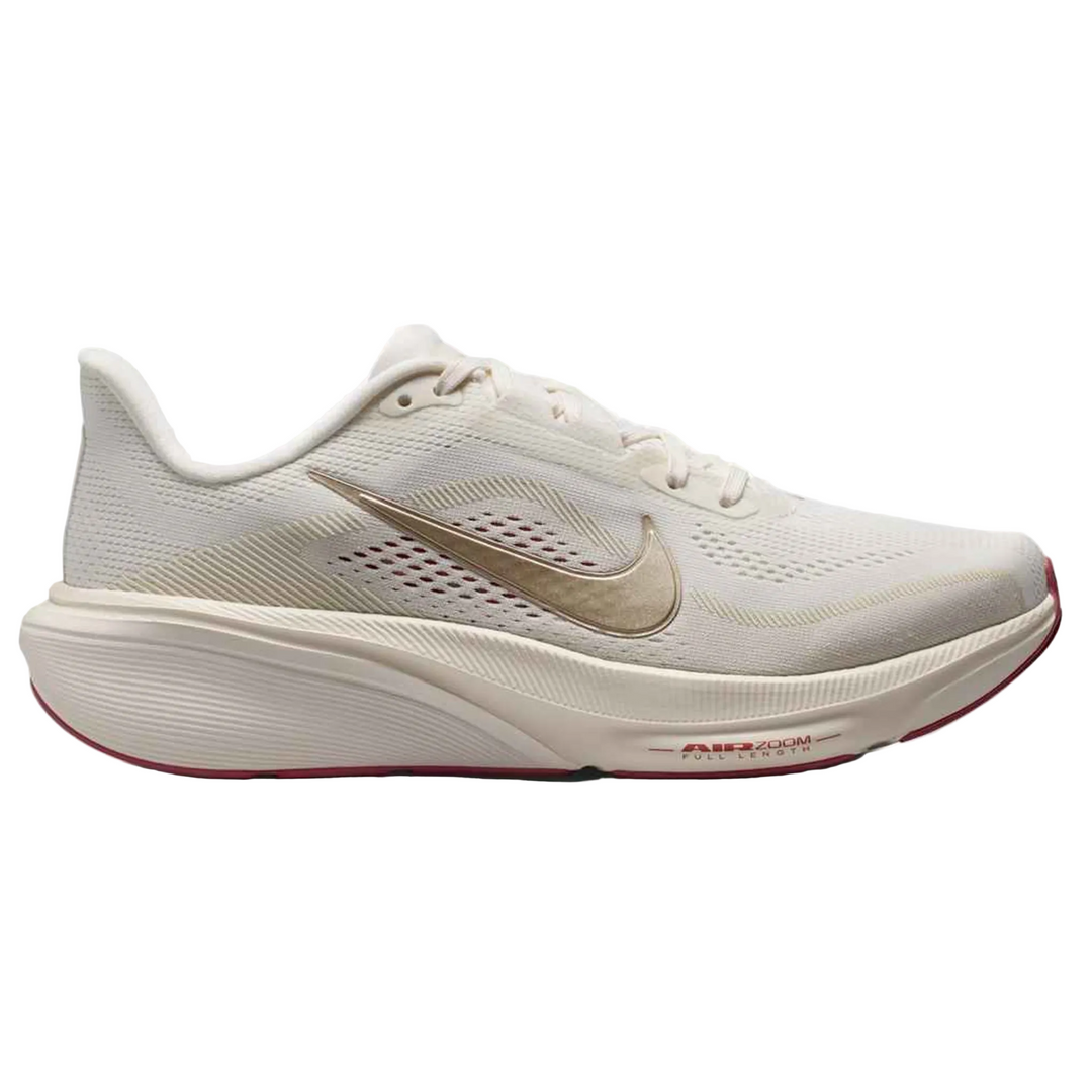 Nike Womens Pegasus 42 - Phantom/MTLC Gold Grain/Chalk Sail - Neutral - FA26