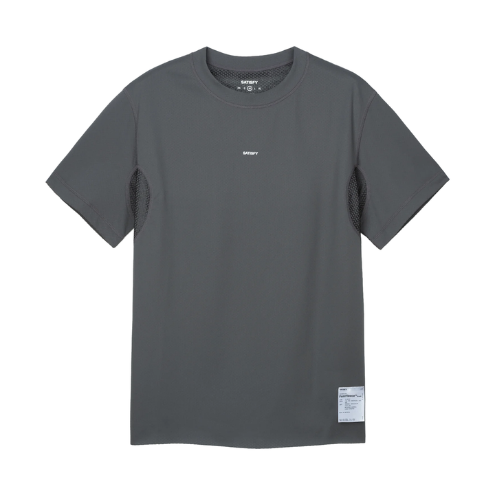 Satisfy Mens Fuzzfleece Octa Tee - Dark Shadow