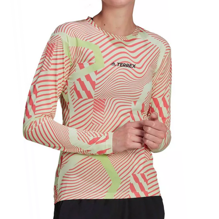 Adidas Womens Long Sleeve Terrex Long Sleeve - Lime