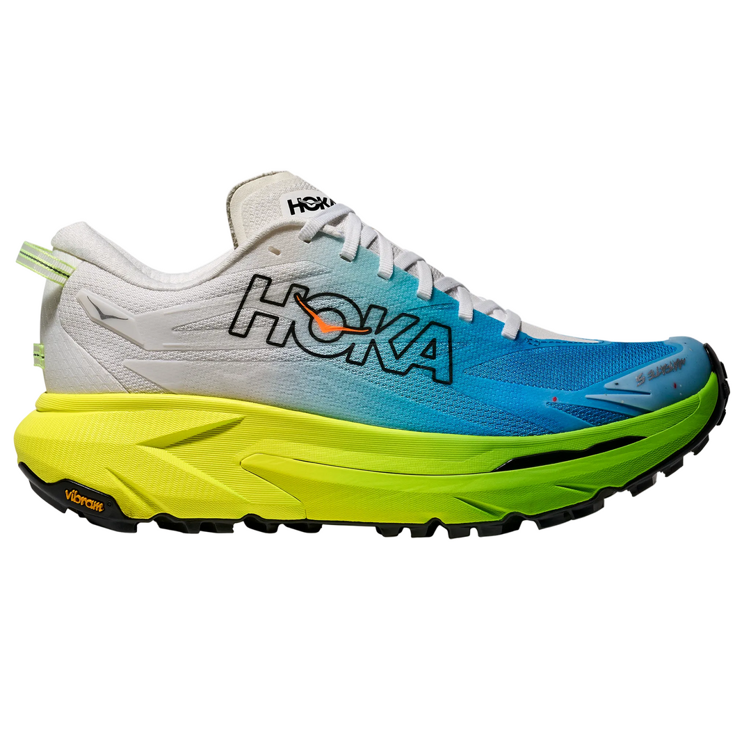 Hoka Mens Mafate 5 - Frost/Hoka Citrus - Trail - AW26