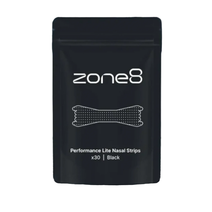Zone8 Performance Lite Nasal Strip - Black - Pack of 30