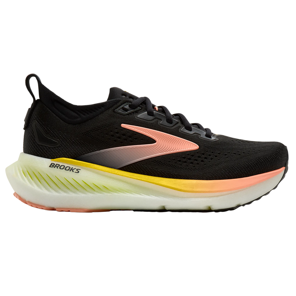 Brooks Womens Glycerin 23 - Black/Peach/Nightlife | Run North West