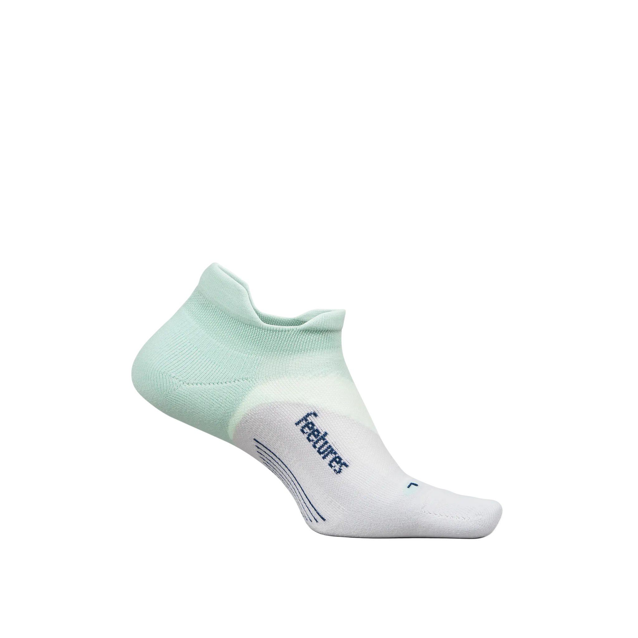 Coussin léger Feetures Elite No Show - Sauge en supination - SS26
