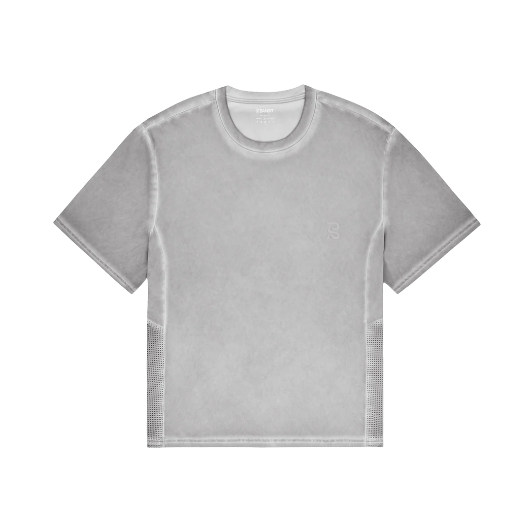 Bandit Men's FrioSoft Perforated Box Tee - Concrete Taupe - AW26