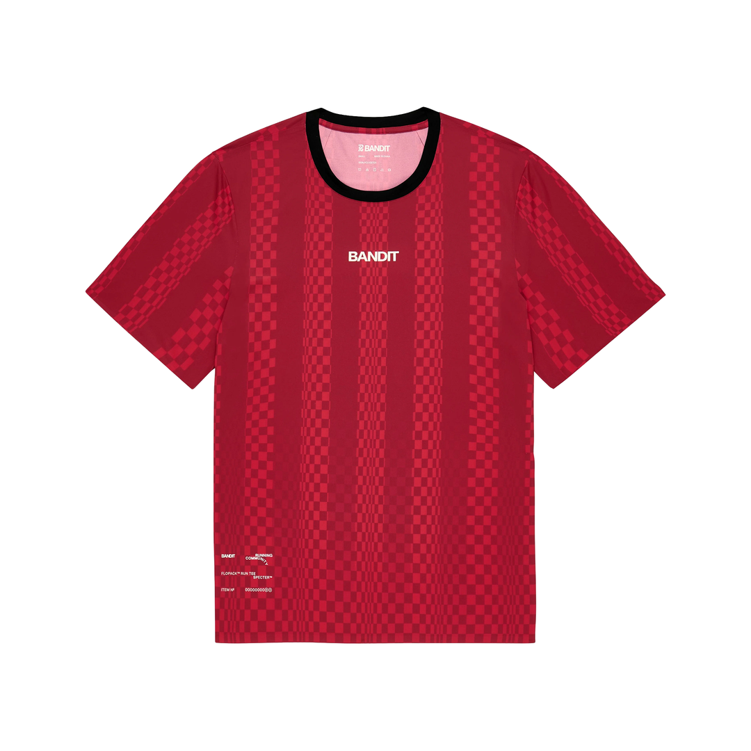 Bandit Men's Specter Performance Tee with Flopack - Oxide Red - AW26