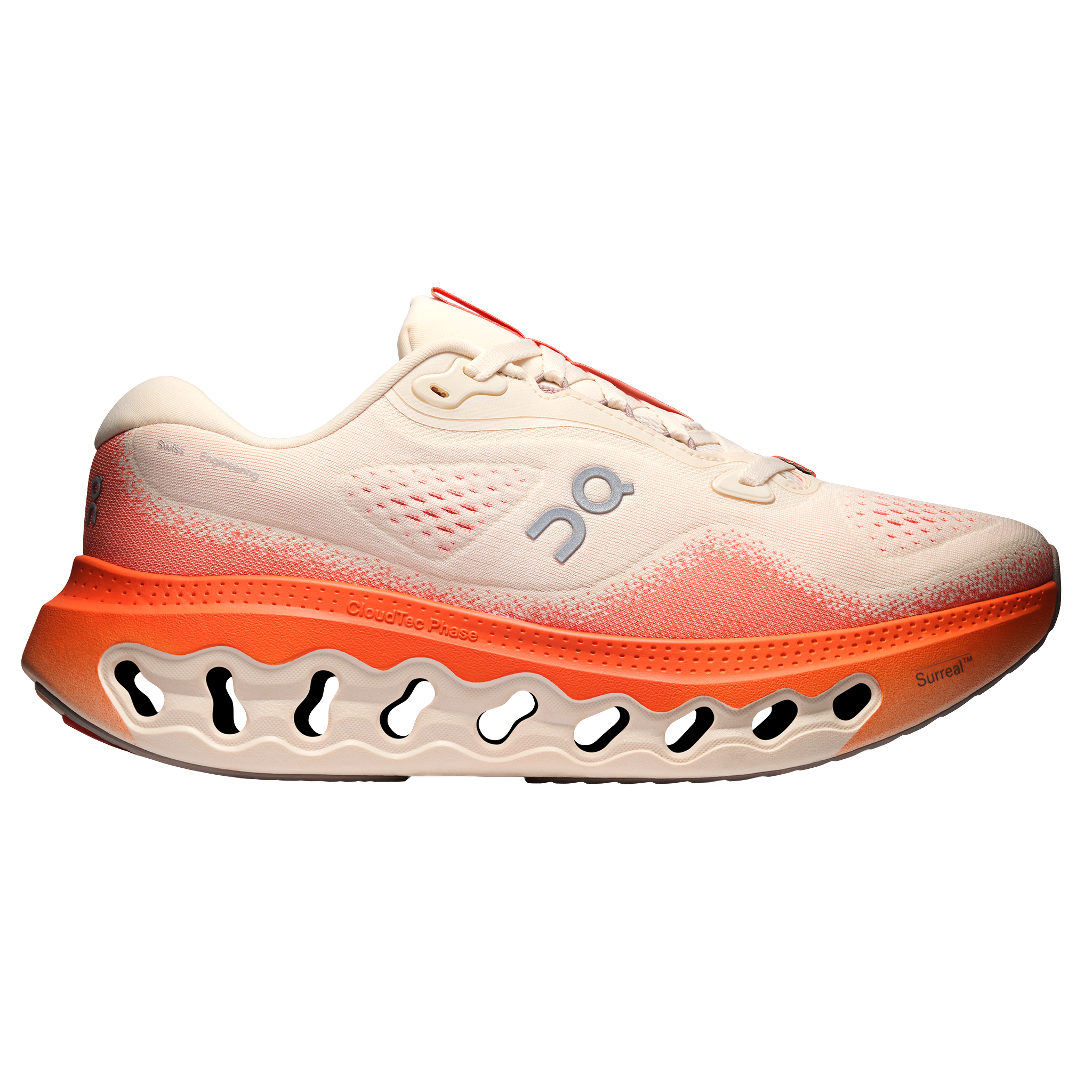 ON Womens Cloudsurfer 3 - Moonstone/Flame - AW26
