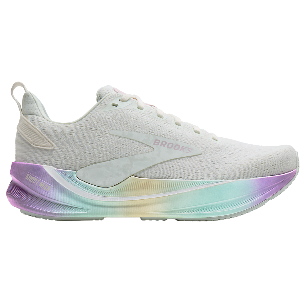 Brooks Womens Ghost Max 4 - Ice/White/Snow - Neutral - SS27