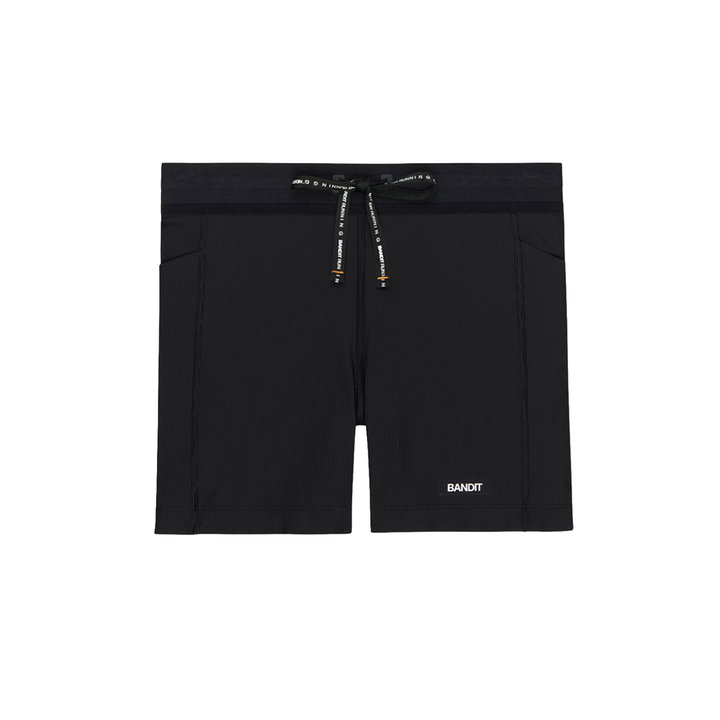 Bandit Womens Stamina 5" Compression Short - Black - AW26