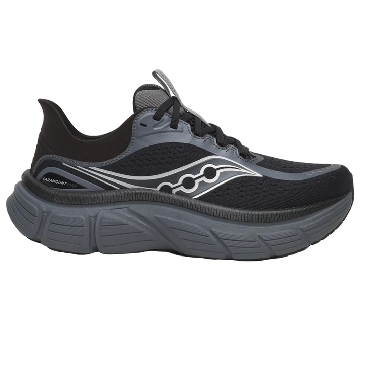 Saucony Mens Paramount Max - Black/Shadow - Neutral - AW26